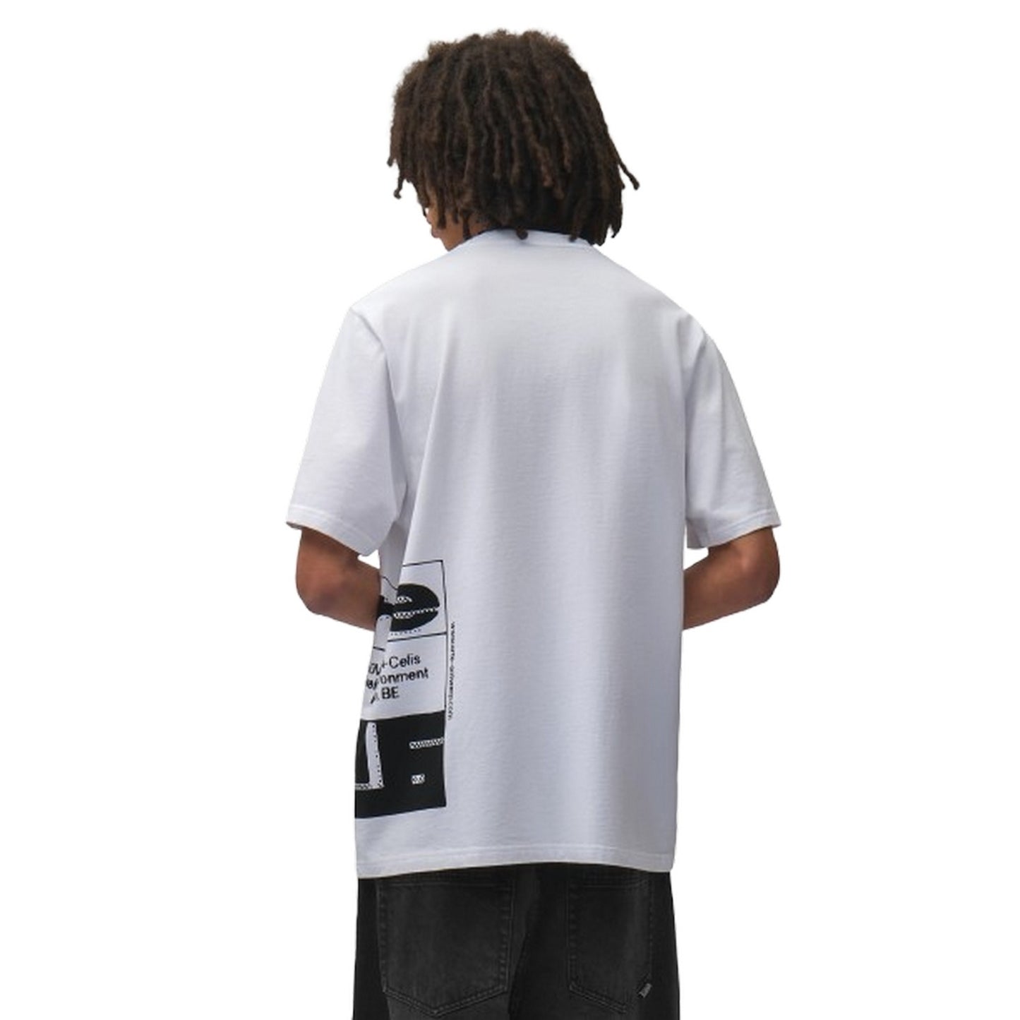 T-shirt Uomo Arte Antwerp - Side Serial T-shirt - Bianco