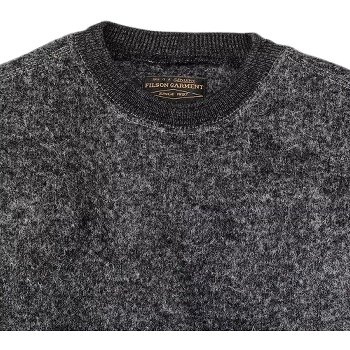 Felpe senza cappuccio Uomo Filson - Keyport Wool Crewneck Boiled - Grigio