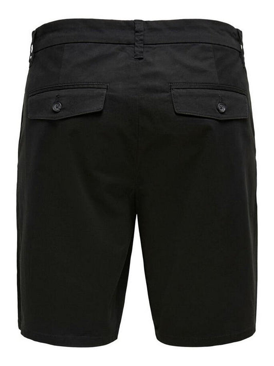 Spodenki męskie Only & Sons - Miękkie spodenki Onscam Life Gd9261 - Czarne