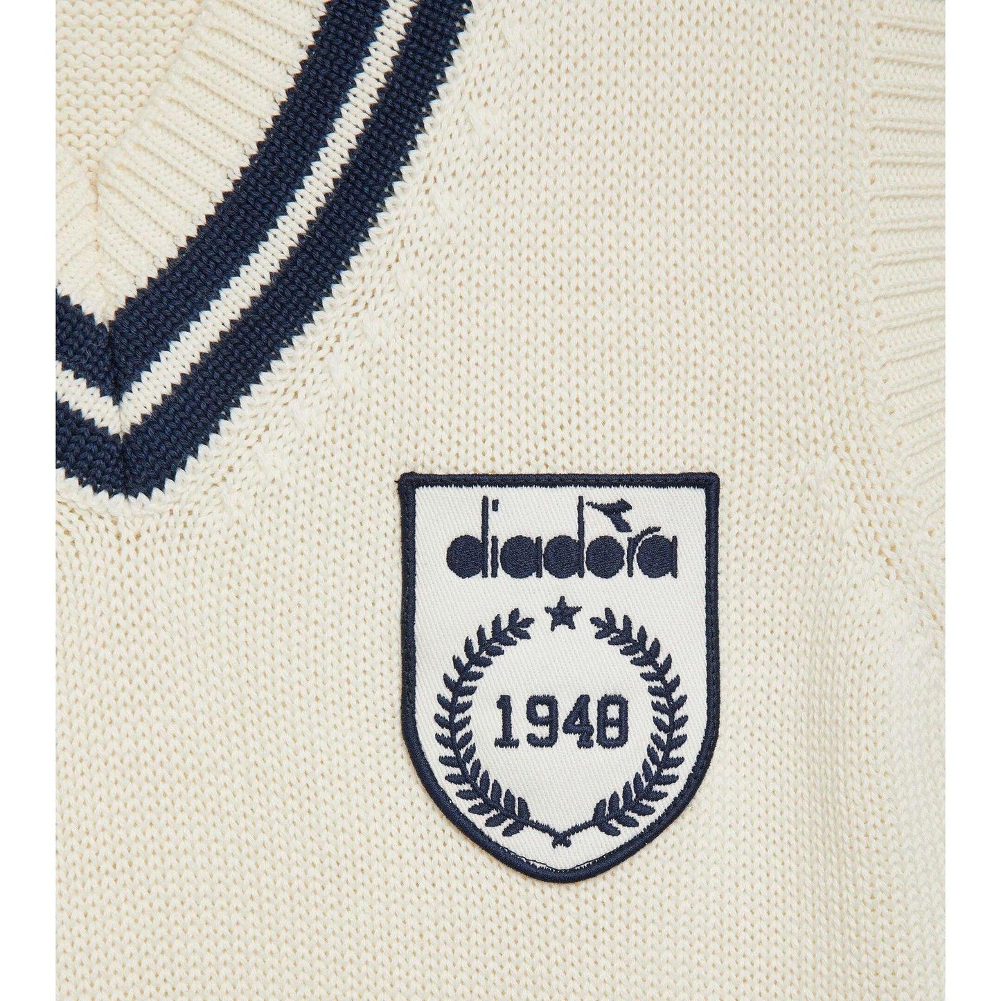 Gilet Unisex Diadora - Gilet Legacy - Bianco