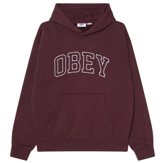 Męskie bluzy z kapturem Obey – Polar z kapturem Collegiate – wielokolorowy