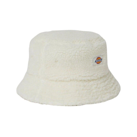 Dickies Chapeaux Bob Unisexe - Red Chute Bucket - Blanc