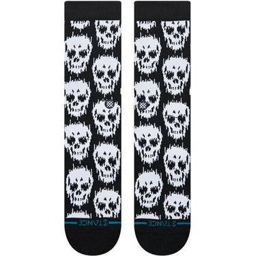 Calze Unisex Stance - Static Skull Crew - Nero
