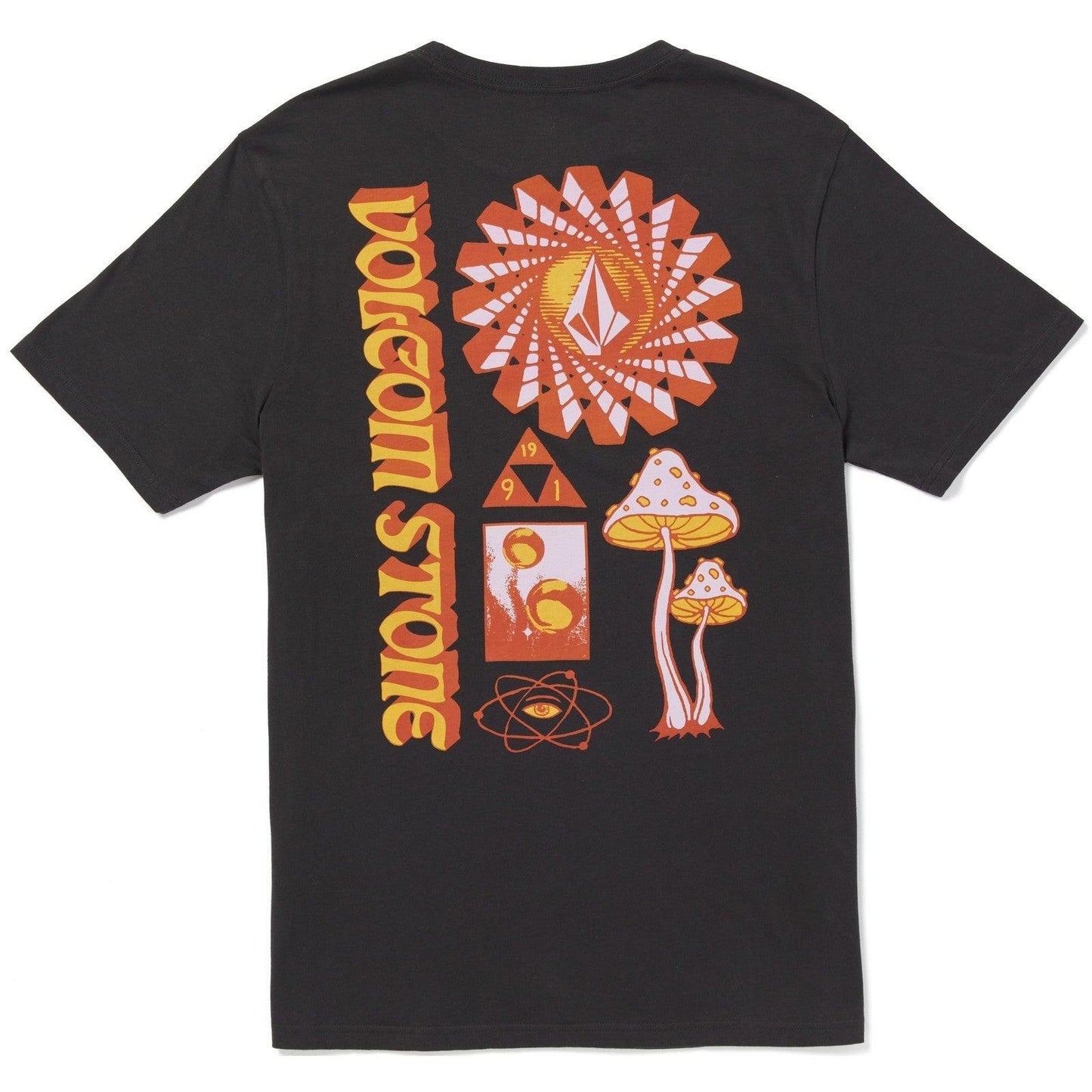 T-shirt Uomo Volcom - Fty Molchat Sst - Nero