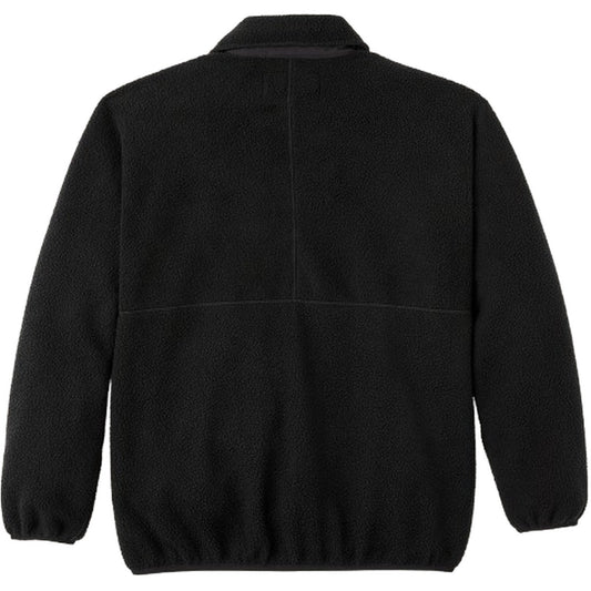 Filson Pulls pour hommes - Pull en polaire - Noir