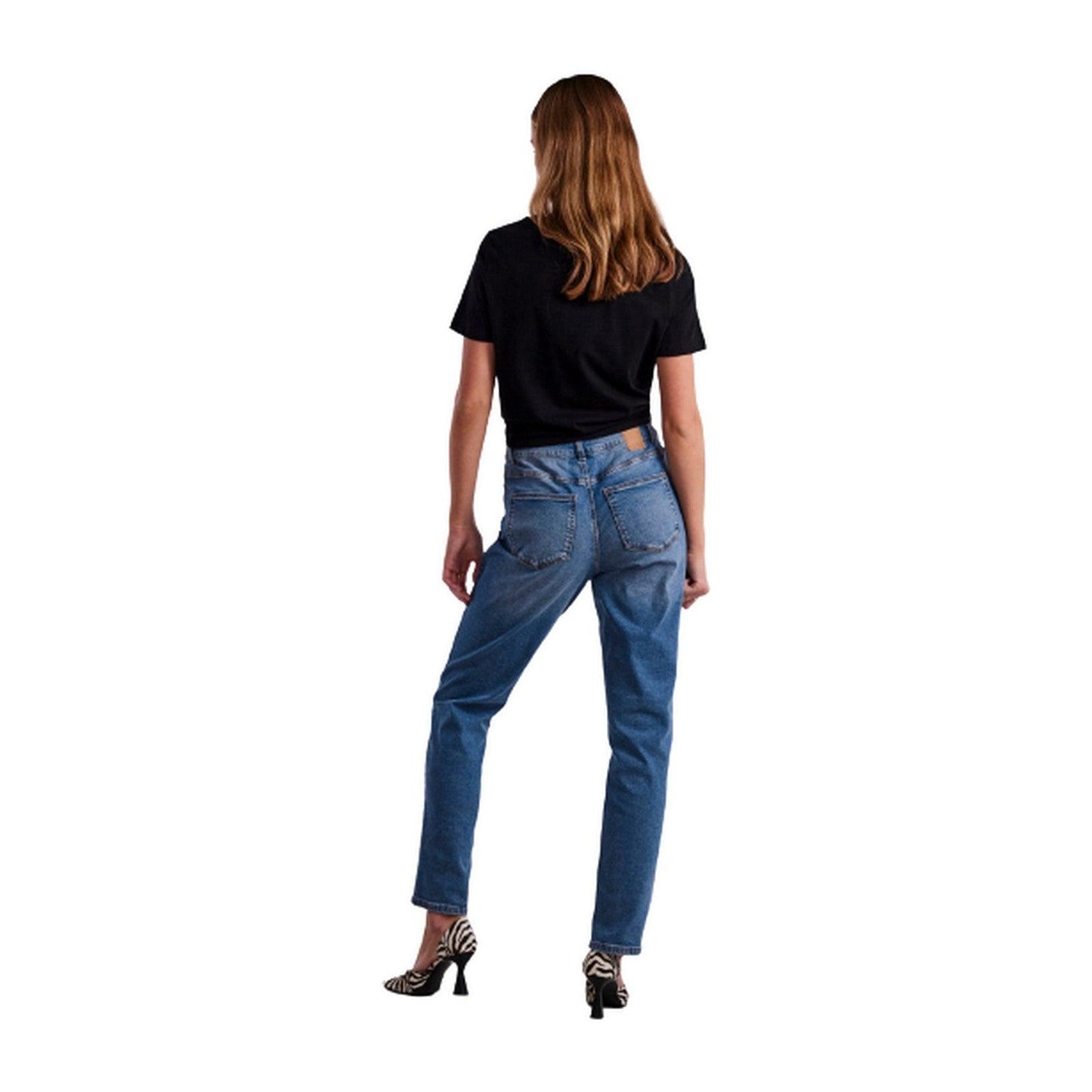 Bluse Donna Pieces - Pctia Tie Tee Noos Bc - Nero
