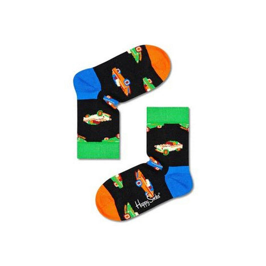 Chaussettes unisexes pour garçons Happy Socks - Lot de 2 chaussettes de voiture pour enfants - Multicolore