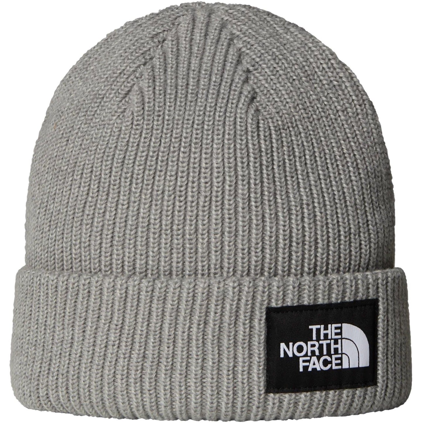 Czapki z dzianiny unisex The North Face – czapka z podszewką Salty – szara