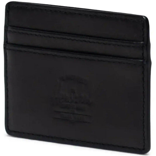 Portafogli Unisex Herschel - Charlie Leather Rfid - Nero