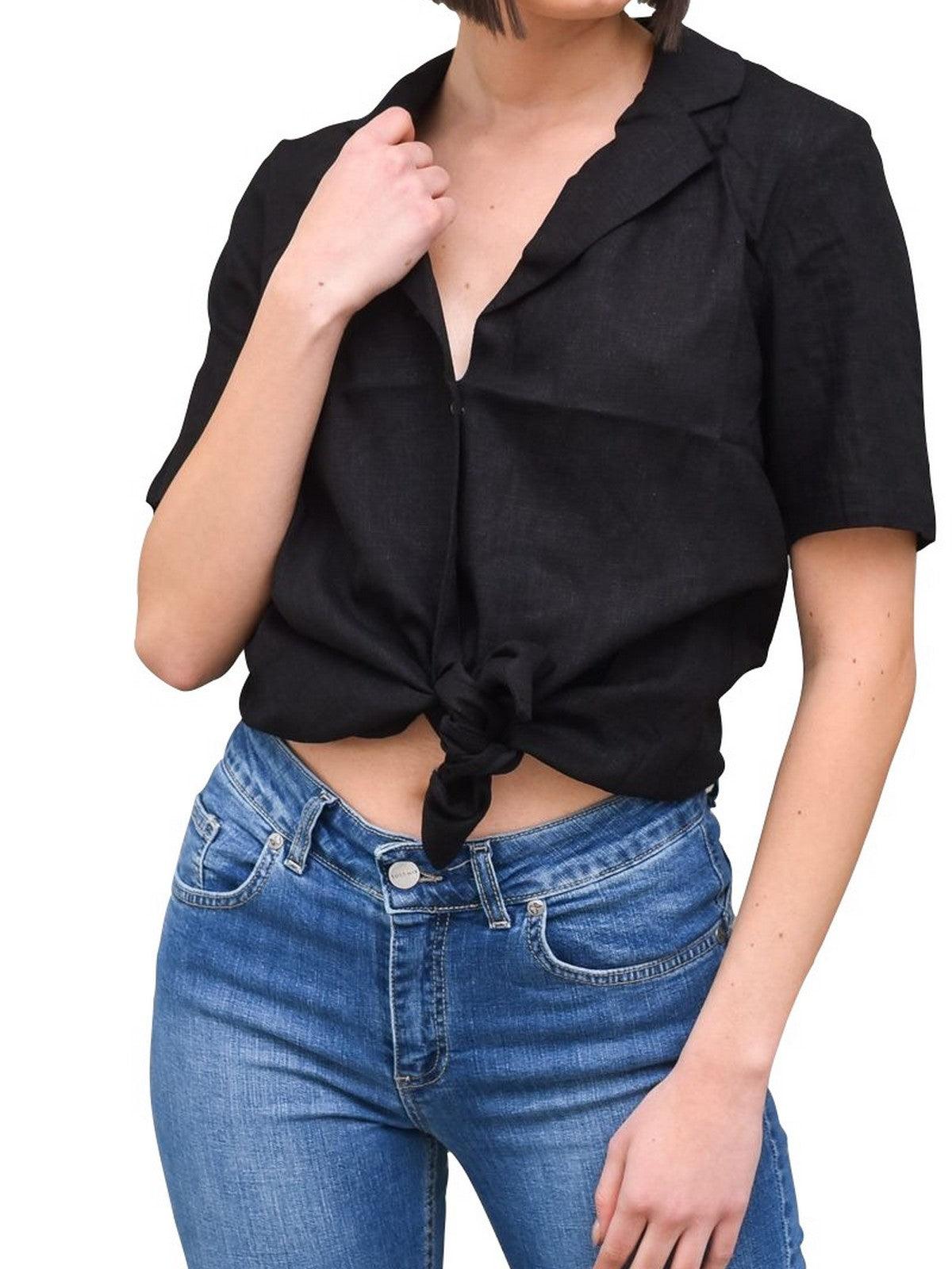 Camicie Donna Glamorous - Ladies Shirt Ck6077 - Bianco