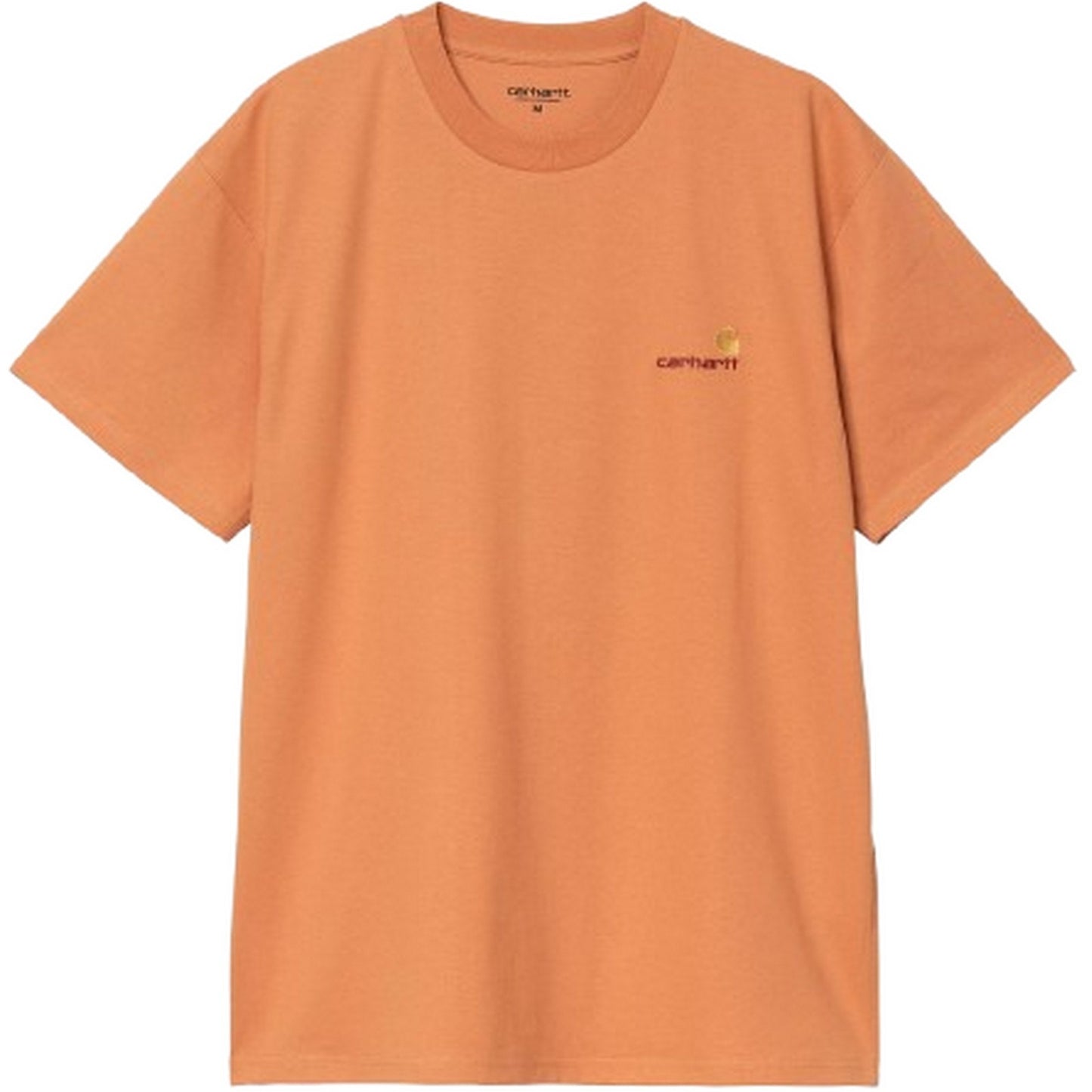 T-shirt Uomo Carhartt Wip - S/S American Script - Arancione