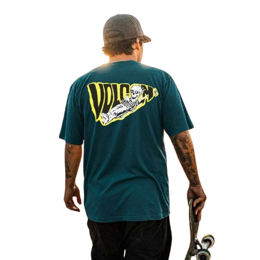 T-shirt Uomo Volcom - Alix Coffin Bsc Sst - Verde
