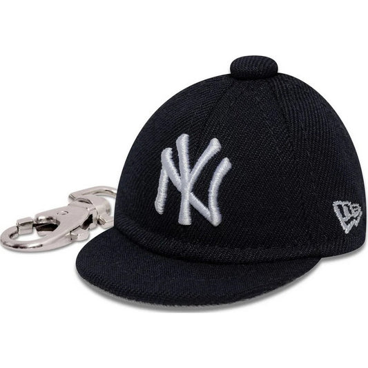 New Era unisexe pour hommes - Porte-clés Mlb Mini Cap - Noir