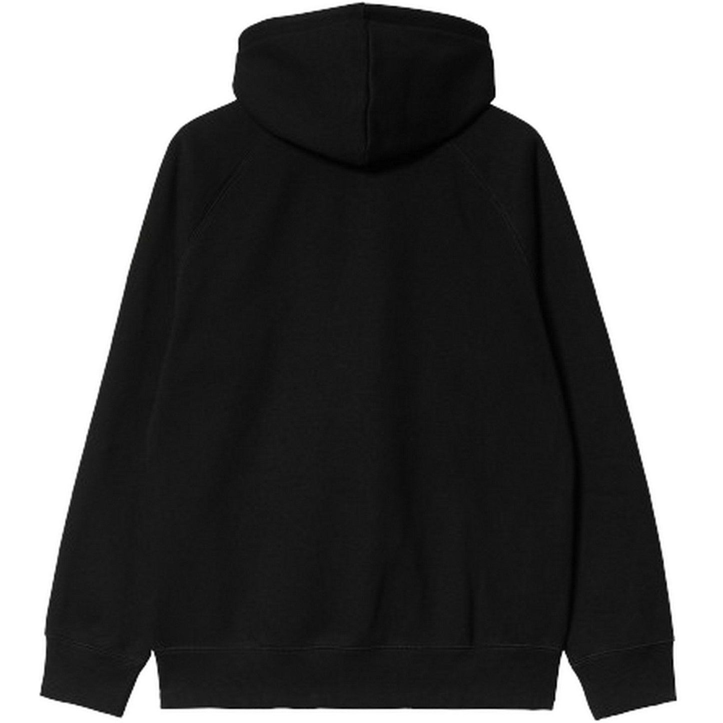 Carhartt Wip Sudaderas con capucha para hombre - Chaqueta Chase con capucha - Negro