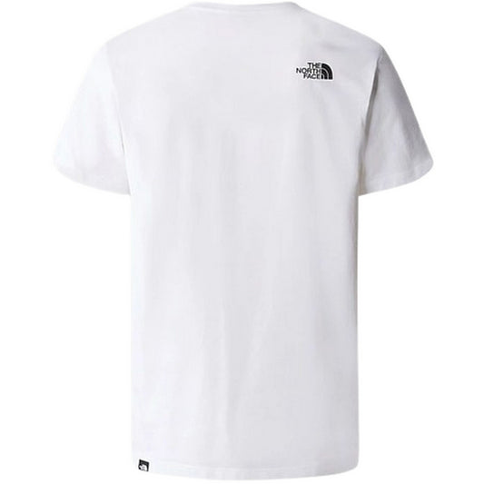 The North Face Herren-T-Shirt – M S/S Simple Dome Tee – Weiß
