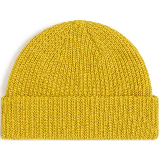 Vans Unisex Knit Beanies - Core Basic Cuff Beanie - Yellow
