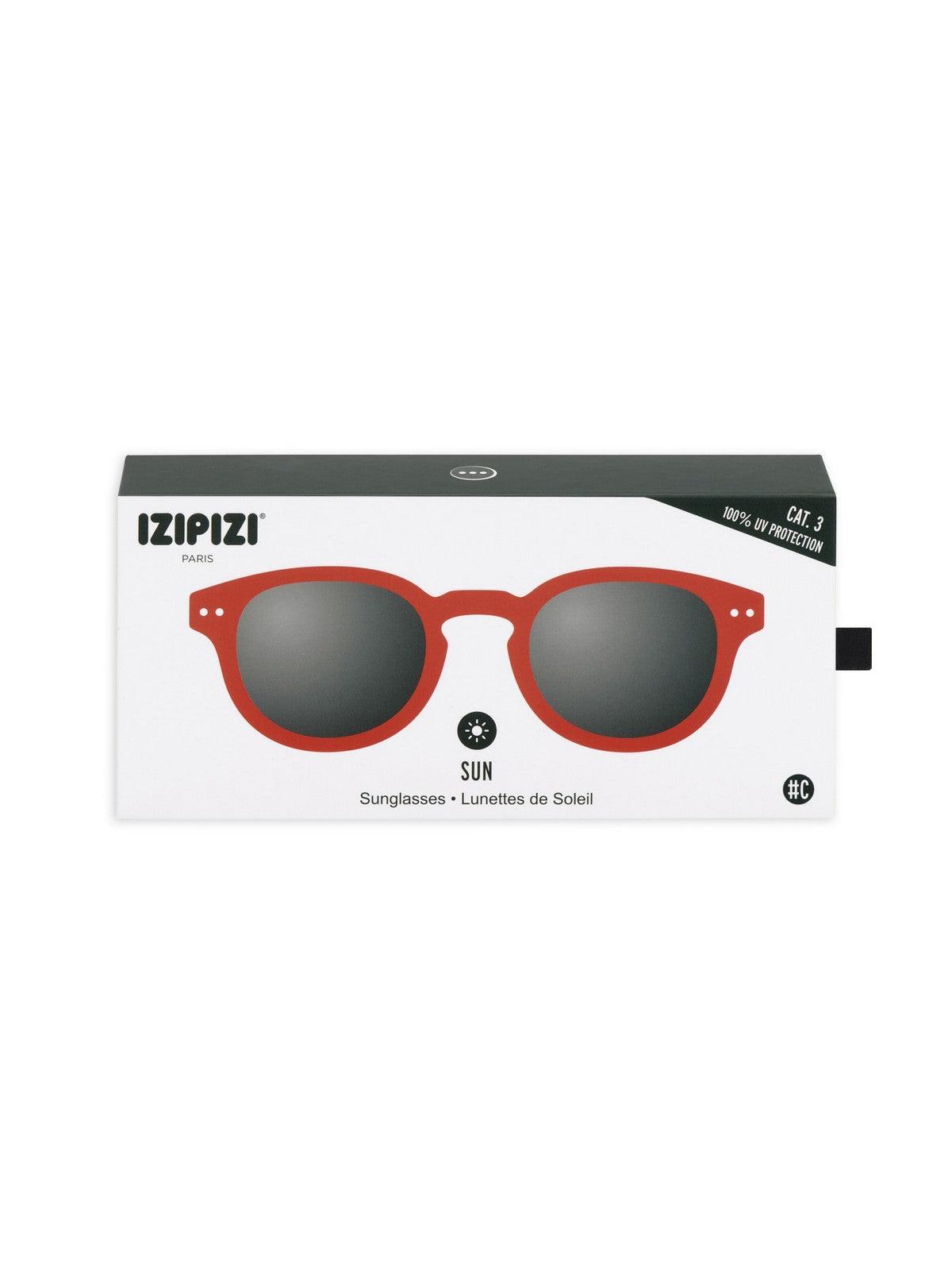 Occhiali da sole Unisex Izipizi - Occhiali Sun Mod.c - Rosso