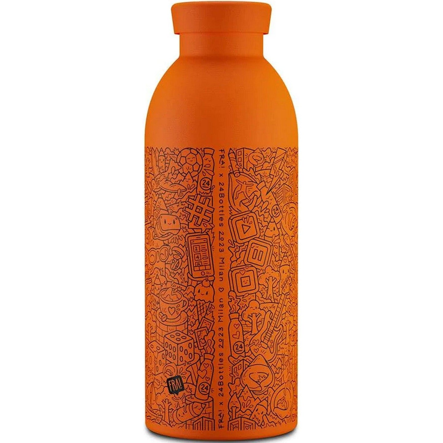 Thermos per bibite Unisex 24bottles - FRA! x 24BOTTLES - ORANGE - Arancione