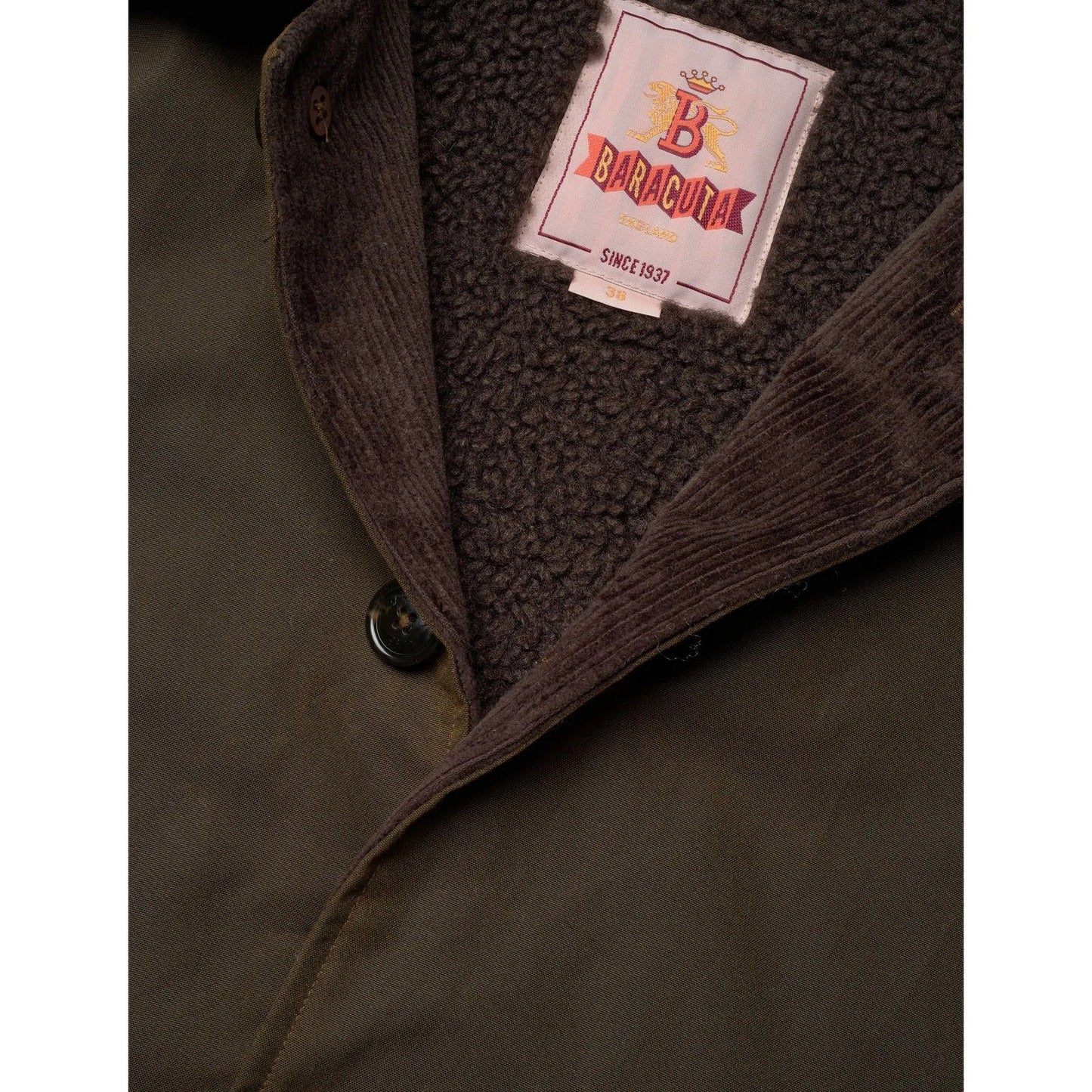 Baracuta Men's Jackets - Waxed Deck Jacket - Brown