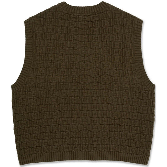 Polar Men's Vest - Alex Vest - Brown