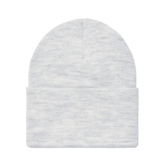 Unisex Carhartt Wip Knitted Hats - Acrylic Watch Hat - Grey