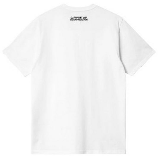T-shirt Uomo Carhartt Wip - S/S Sean Hamilton 02 T-Shirt - Bianco