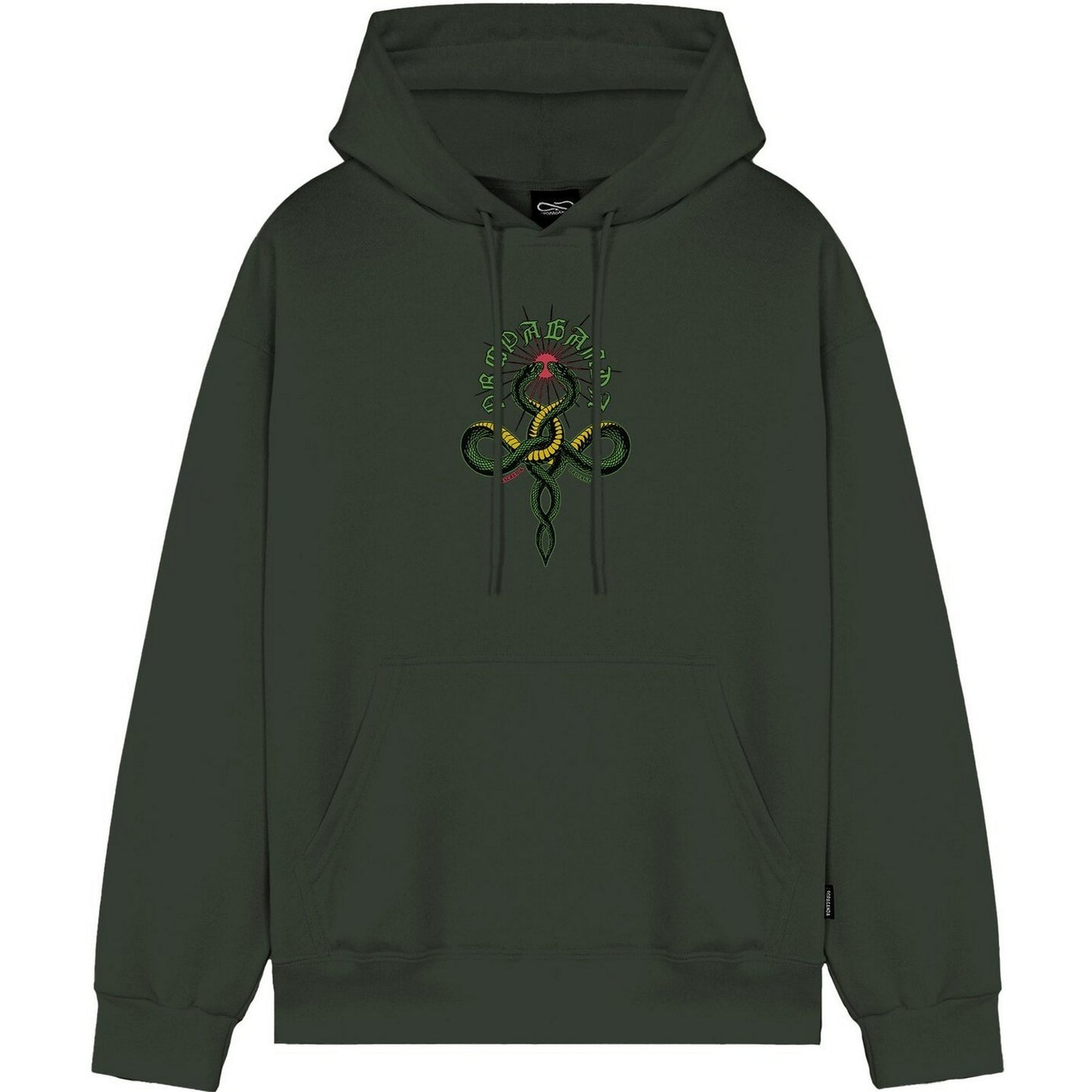 Felpe con cappuccio Uomo Propaganda - Felpa Knot - Verde