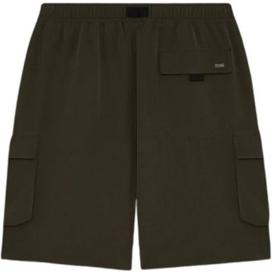 Dolly Noire Herren-Bermudashorts – Techno-Cargo-Shorts – Grün