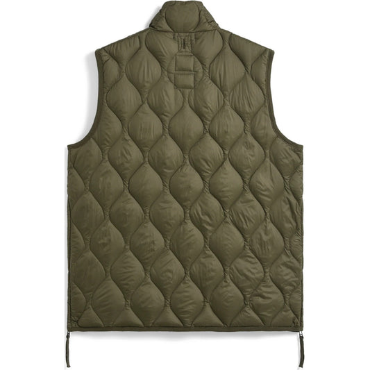 Gilet Unisex Taion - Military Hi Neck W-Zip Down Vest (Soft Shell) - Verde