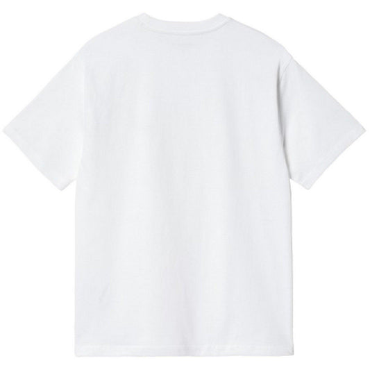 T-shirt Donna Carhartt Wip - W' S/S American Script T-Shirt - Bianco
