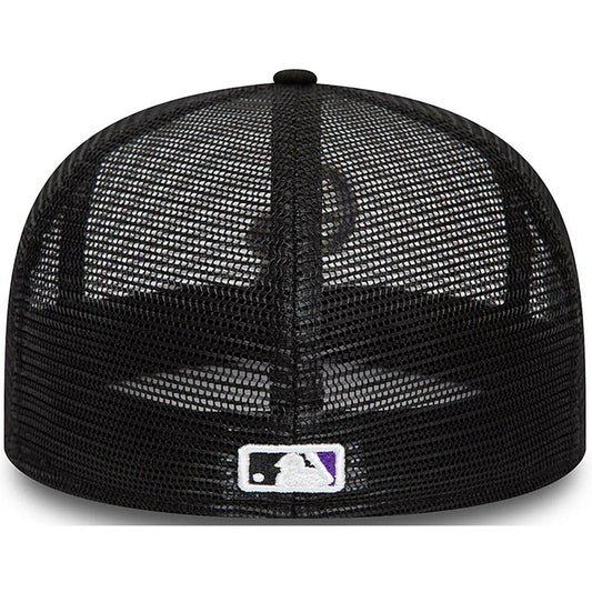 New Era Herren-Baseballkappen – Mlb 59Fifty Mesh Patch – Schwarz