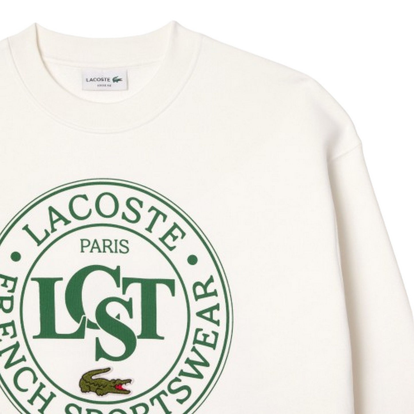 Felpe senza cappuccio Uomo Lacoste - Sweatshirt - Bianco