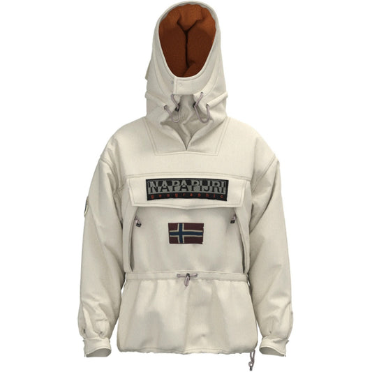 Wodoodporne kurtki męskie Napapijri - Skidoo 1990 - Beżowy