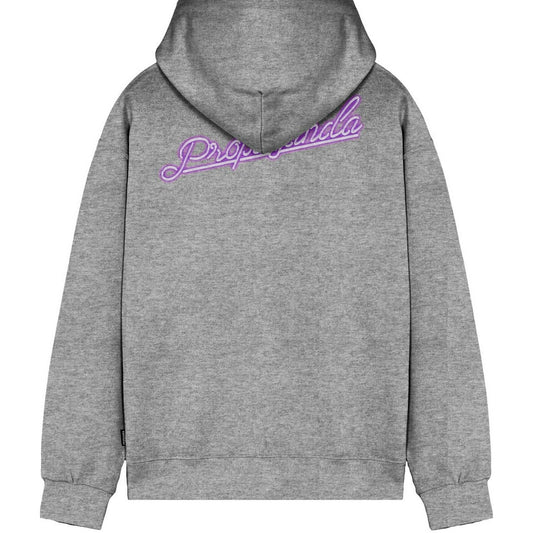 Propaganda Sweats à capuche pour hommes - Sweat-shirt Vice Logo - Gris