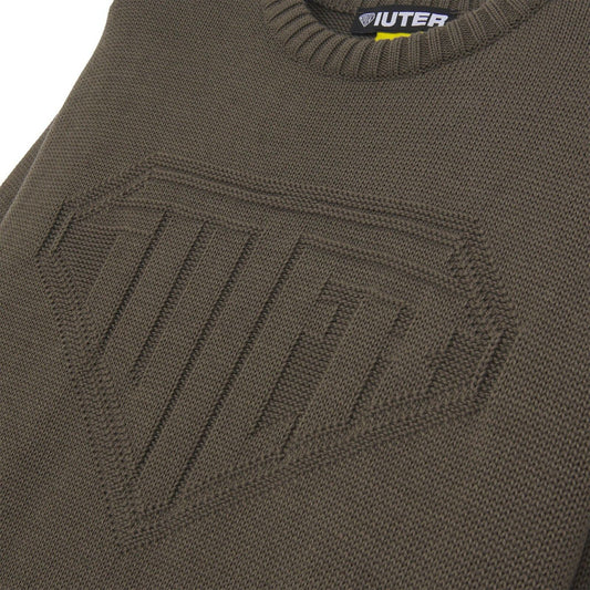 Maglioni Uomo Iuter - Links Logo Knit Sweater - Marrone