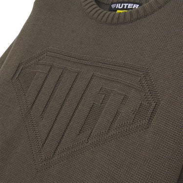 Maglioni Uomo Iuter - Links Logo Knit Sweater - Marrone