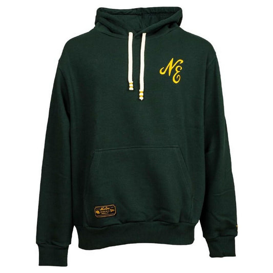 Sudaderas con capucha unisex New Era - Ne Script Logo Os Hoody - Verde