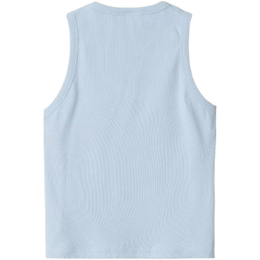 Carhartt Wip Tanktops und Tops für Damen – W' Philips A-Shirt – Hellblau