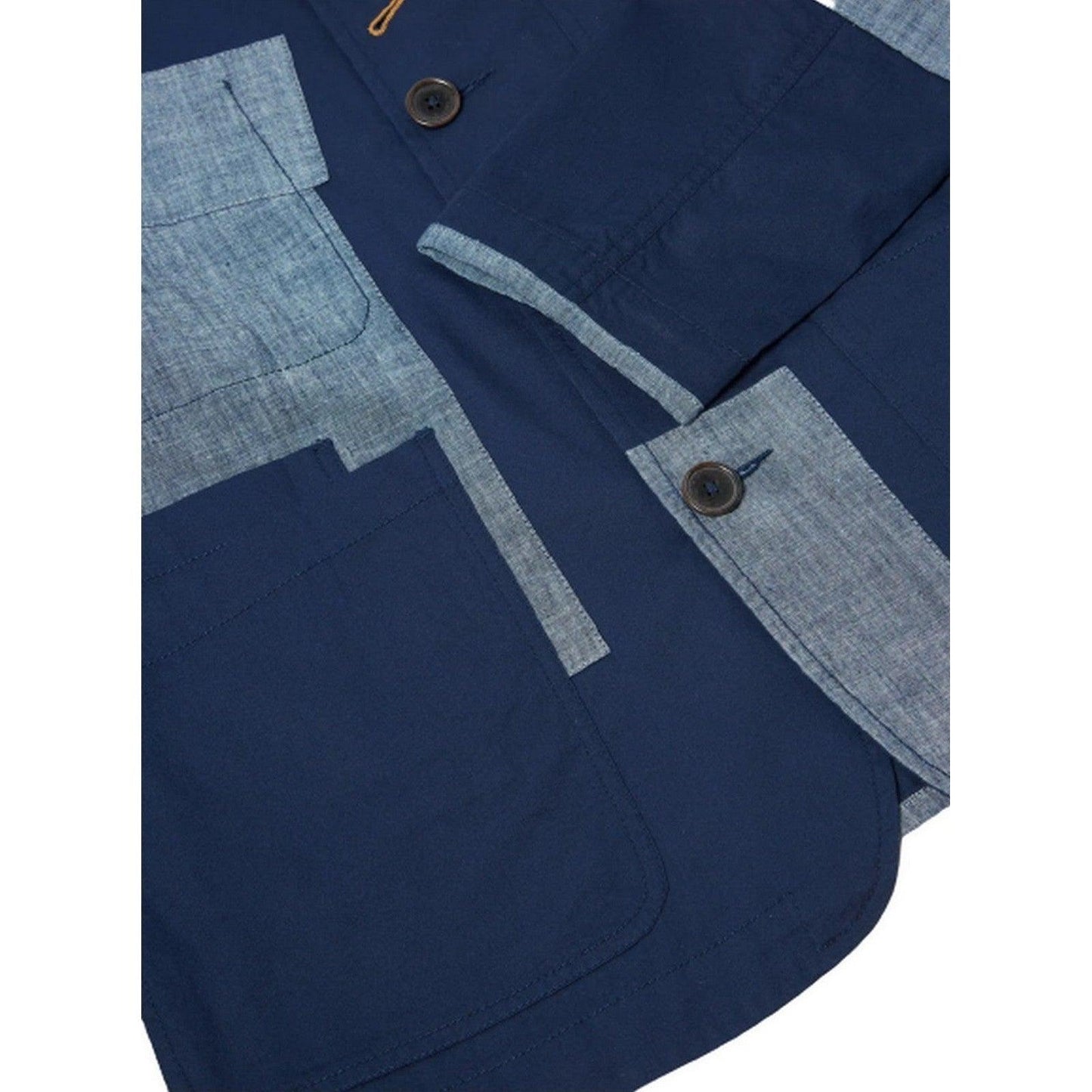 Kurtki męskie Universal Works – Naszywana kurtka Bakers – Niebieski