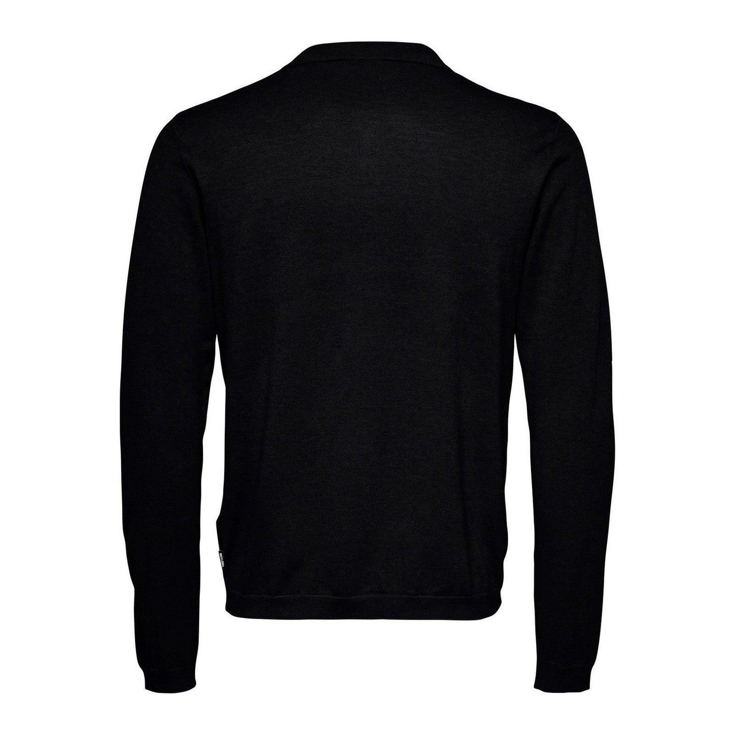 Maglie Uomo Only & Sons - Onswyler Life Reg 14 Ls Polo Knit - Nero