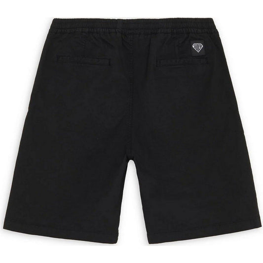 Iuter Short pour Homme - Short Jogger - Noir