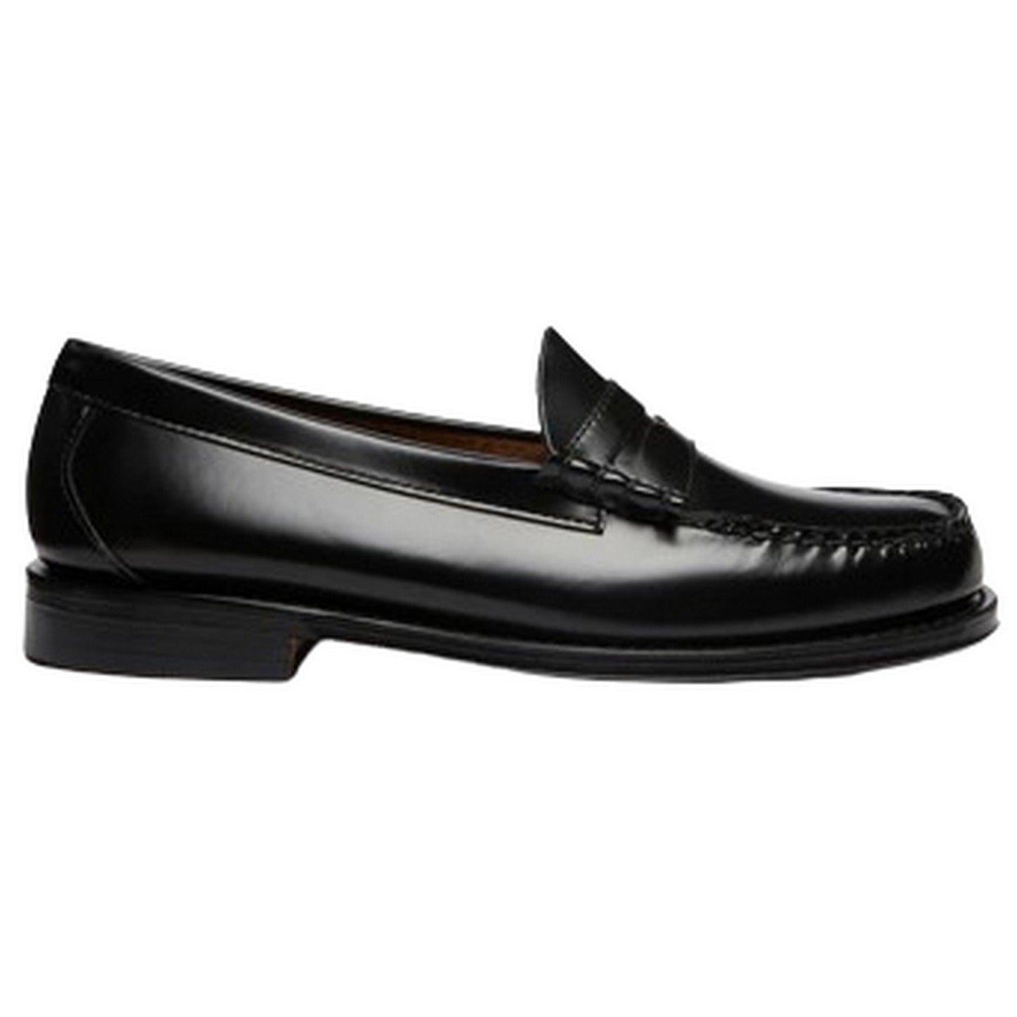 Mocassini Uomo G.H.Bass - Weejun Mens Heritage Larson Moc Pen - Nero