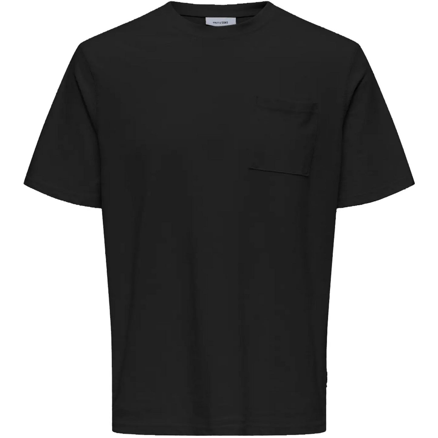 T-shirt Uomo Only & Sons - Onsbenne Pocket Ss Tee Noos - Nero