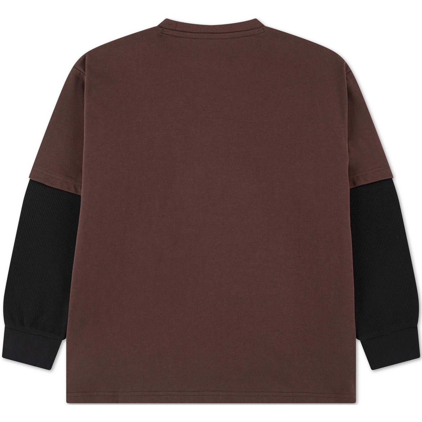 Koszulka chłopięca unisex Jordan - Jdb Mvp 23 2Fer Tee - brązowa