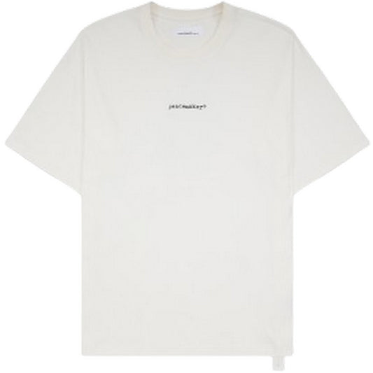 T-shirt Uomo OAMC Peacemaker - Loose Fit Tshirt Pigeon Print - Bianco
