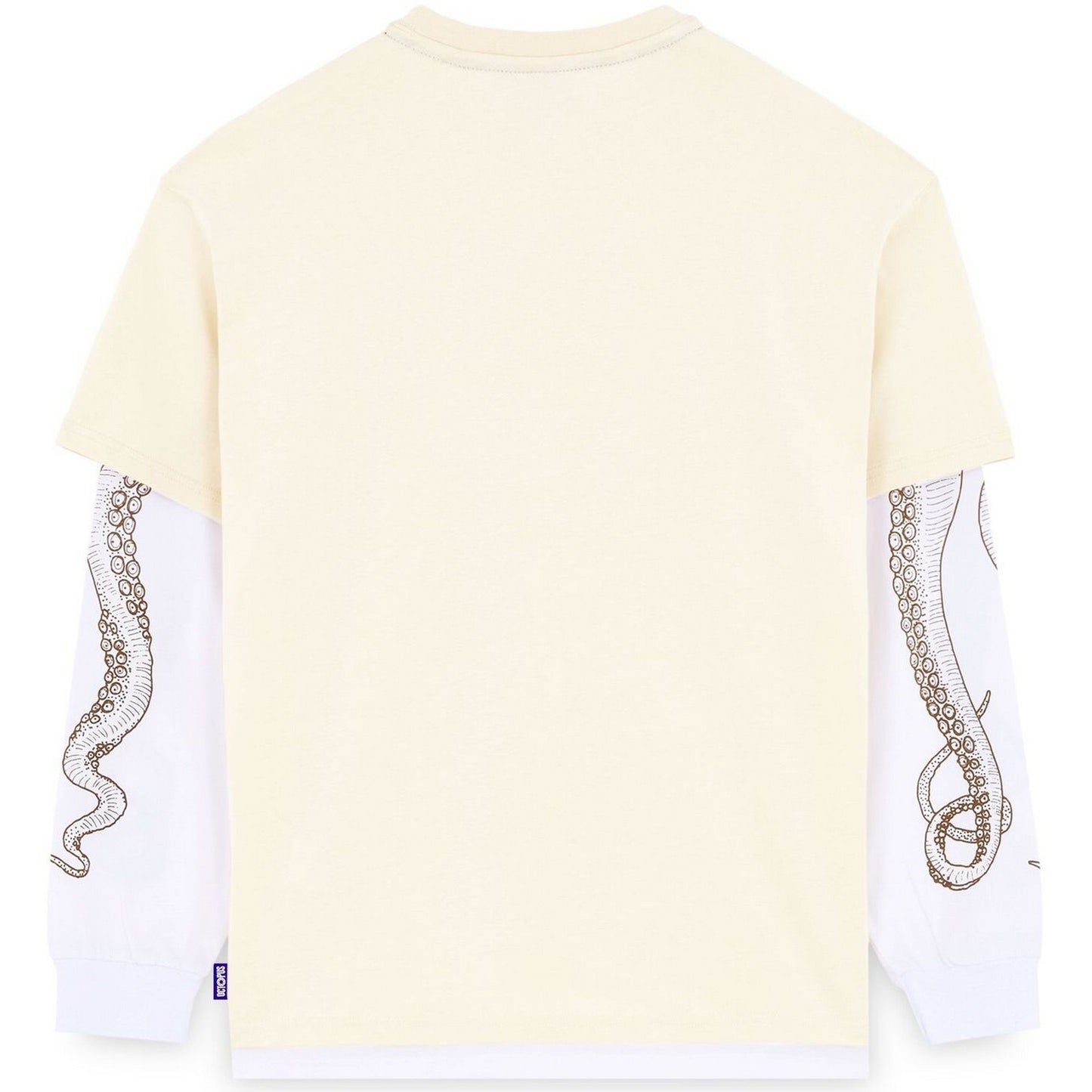 Maglie a manica lunga Uomo Octopus - Logo Double Ls Tee - Beige