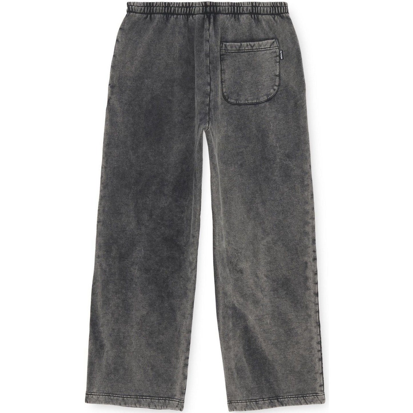 Pantaloni Uomo Iuter - Tribal Marble Wide Leg Sweatpants - Nero