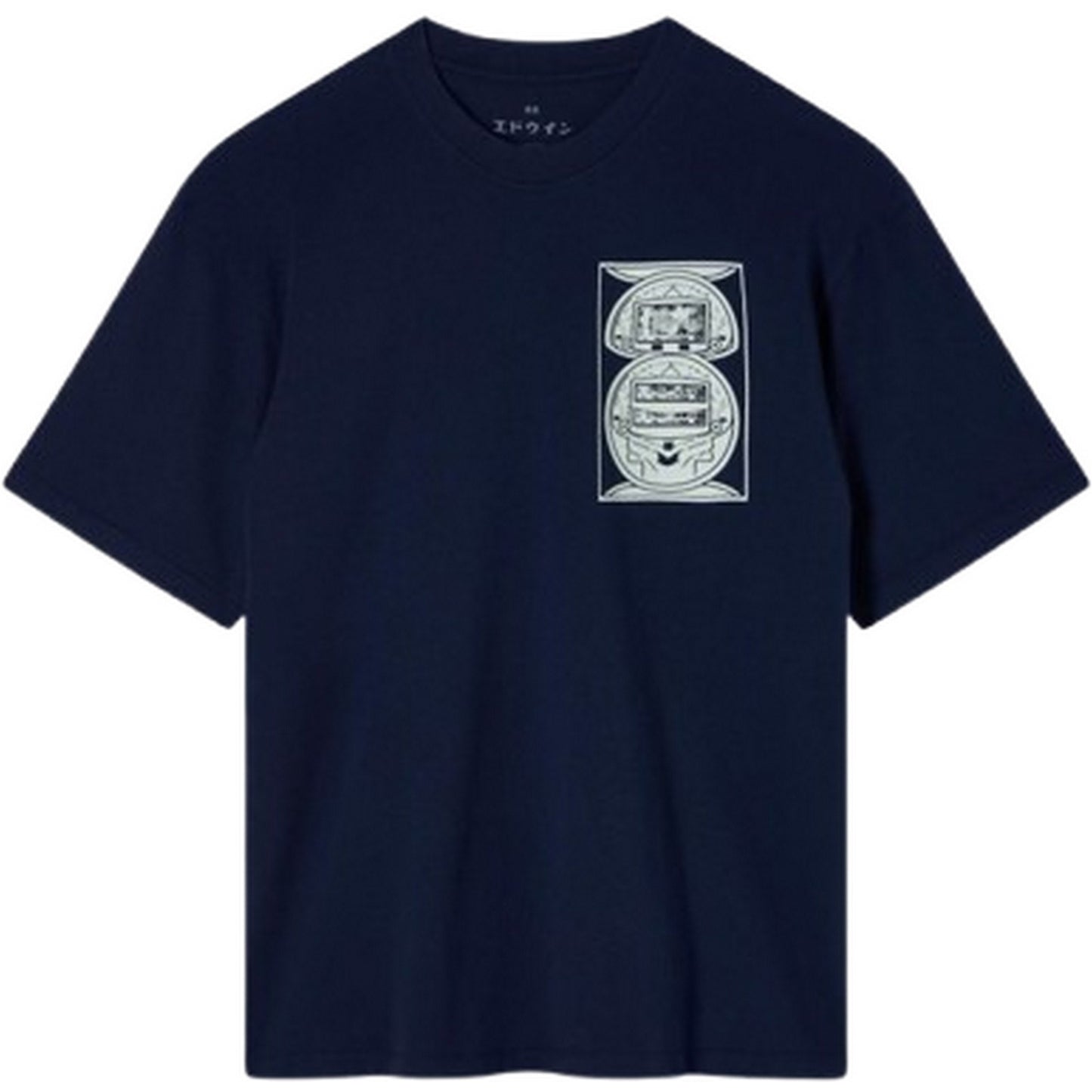 T-shirt Uomo Edwin - Slot Machine Ts - Blu