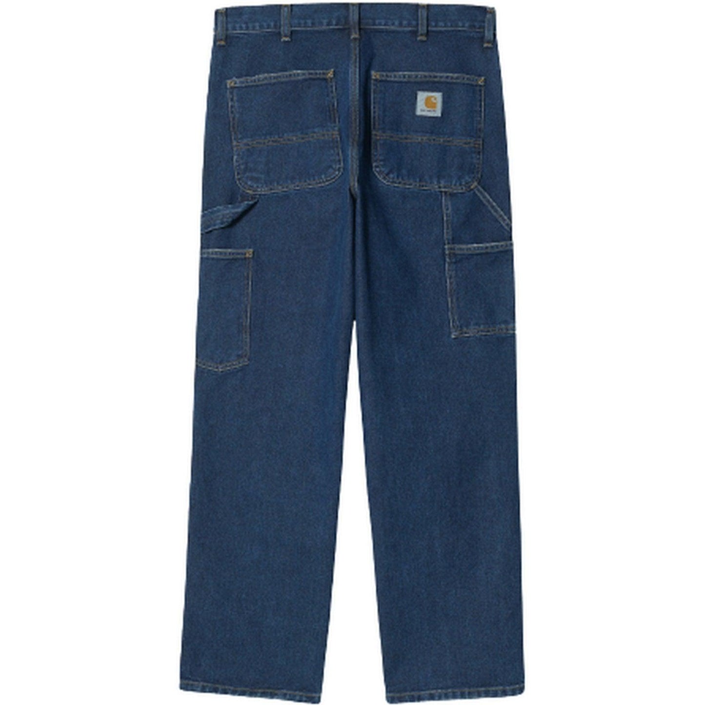 Pantaloni Uomo Carhartt Wip - Double Knee Pant - Blu