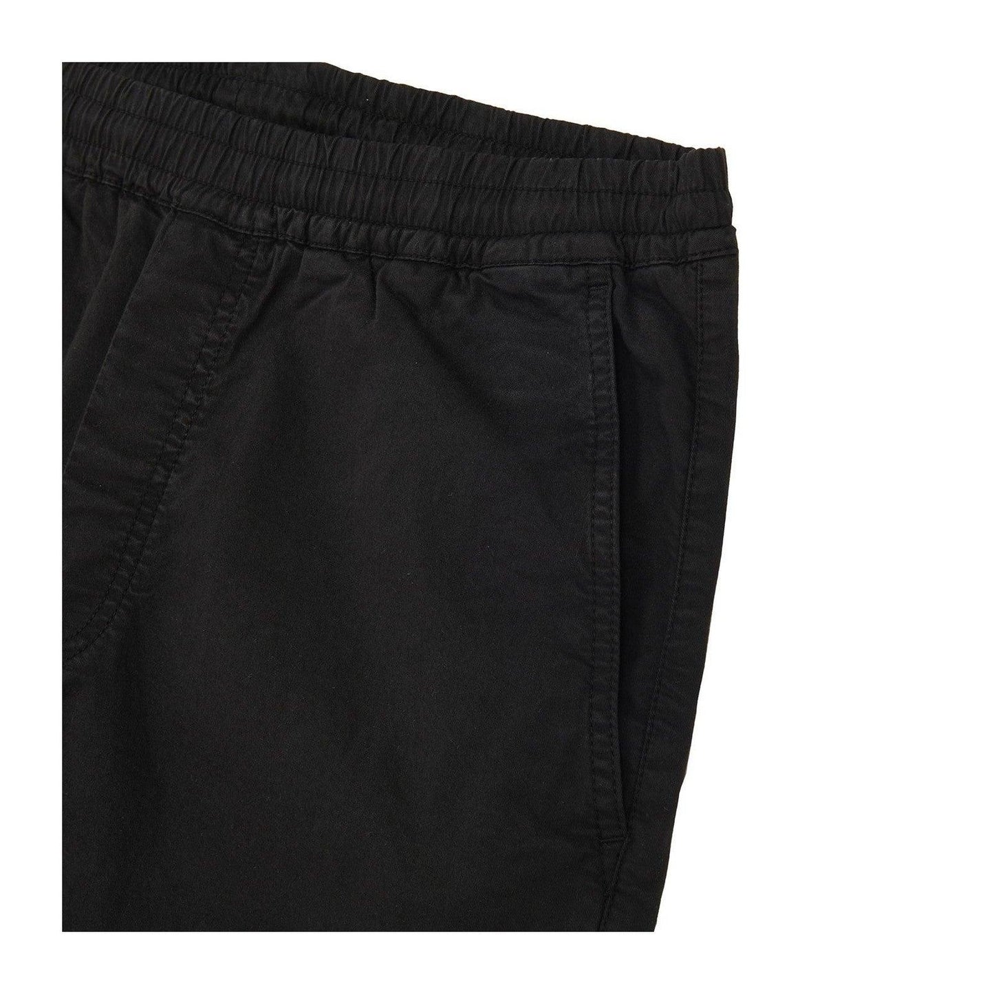 Iuter Pantalones cortos para hombre - Jogger Short - Negro